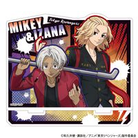 東リべ 原画展 高級複製原画 佐野万次郎 黒川イザナ セット 東京リベンジャーズ_パネル型アクリルスタンド 佐野万次郎＆黒川イザナ