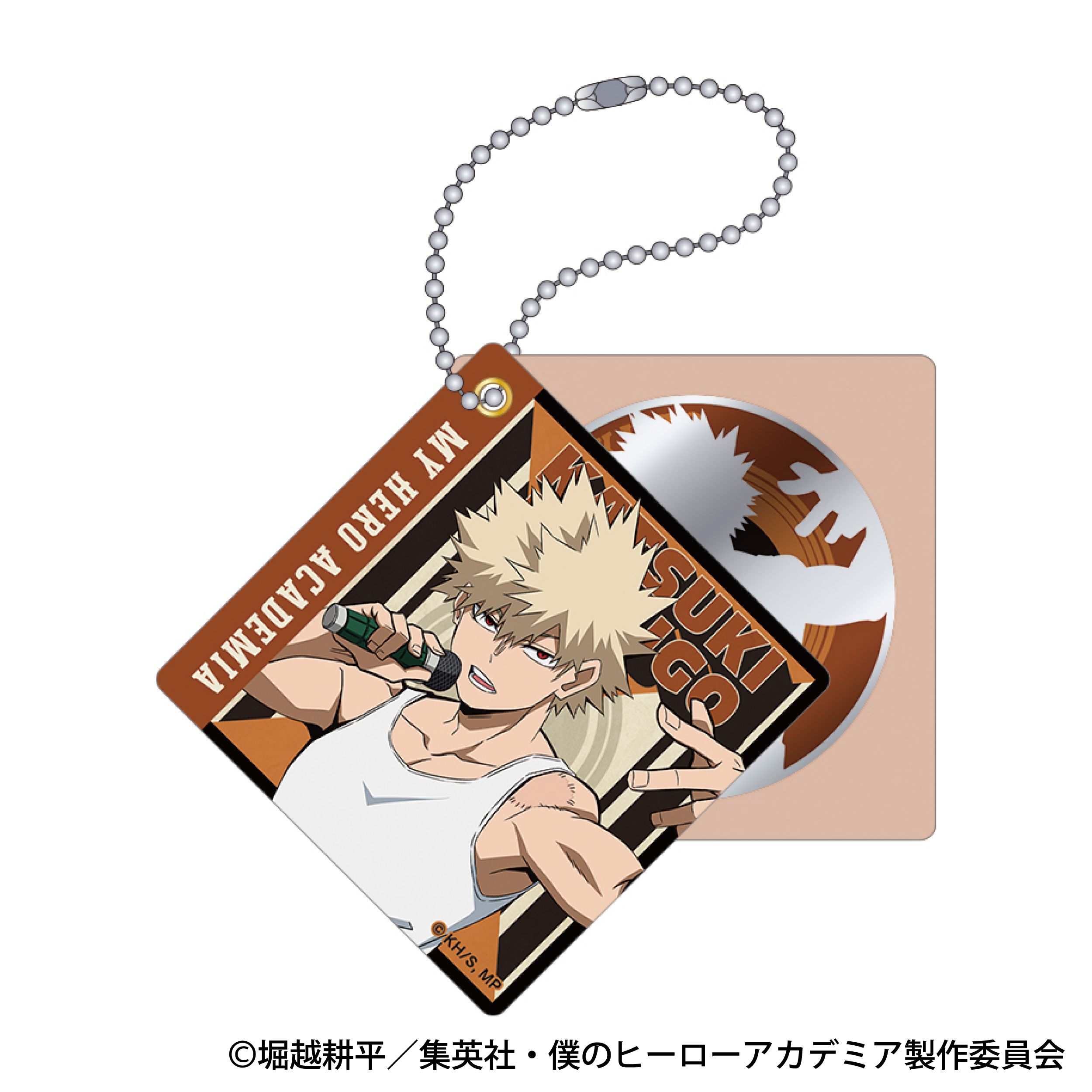 僕のヒーローアカデミア_CD風スライドアクリルミラー／爆豪 勝己 U.A.BEATBOXER
