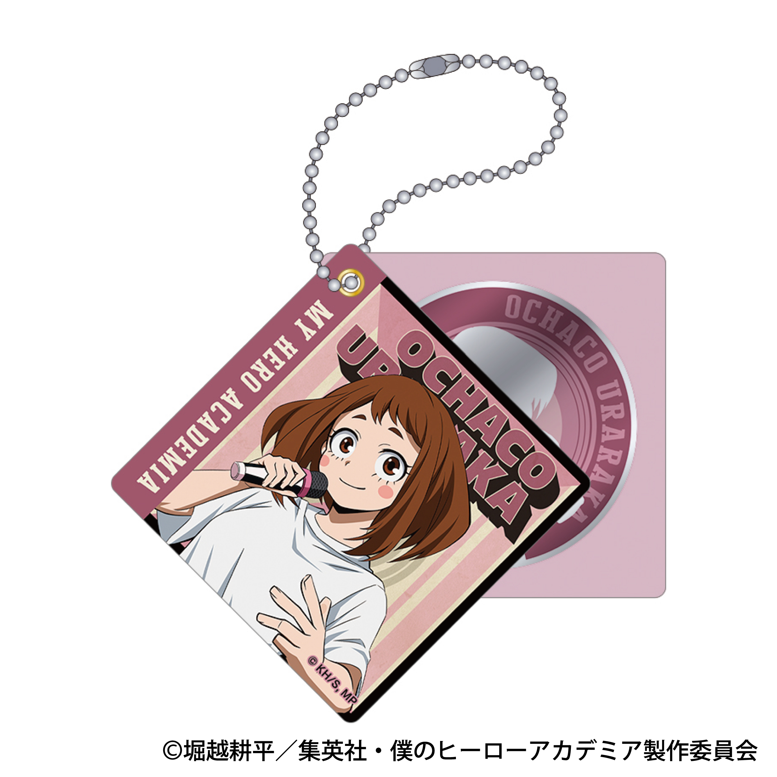 僕のヒーローアカデミア_CD風スライドアクリルミラー／麗日 お茶子 U.A.BEATBOXER