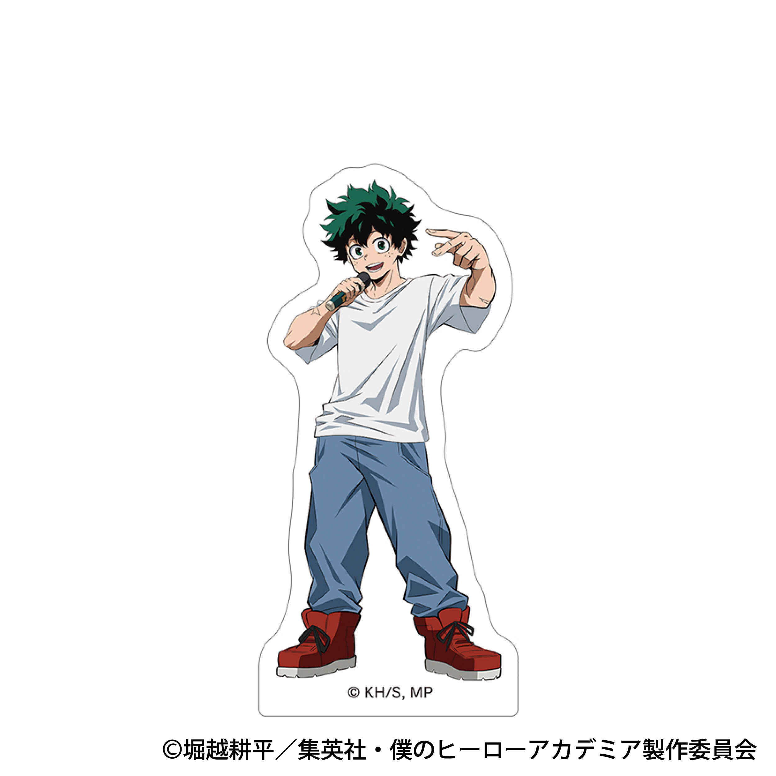 僕のヒーローアカデミア_ステッカー／緑谷 出久 U.A.BEATBOXER