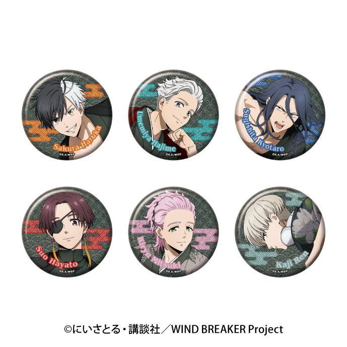 WIND BREAKER_ラメキラカンバッジコレクション 【コンプリートBOX／6個
