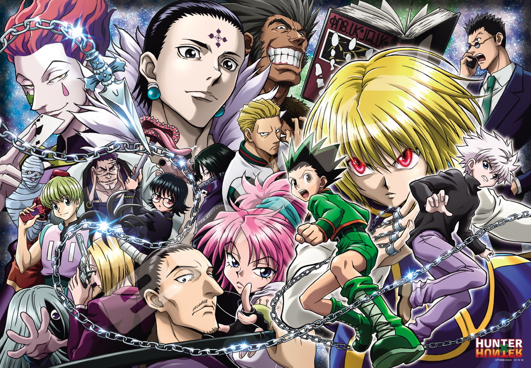 HUNTER×HUNTER_ジグソーパズル 1000ピース 1000T-529 緋の目×対決×幻影旅団