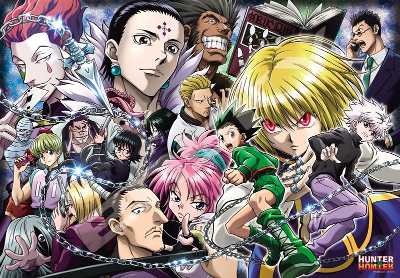 HUNTER×HUNTER_ジグソーパズル 1000ピース 1000T-529 緋の目×対決×幻影