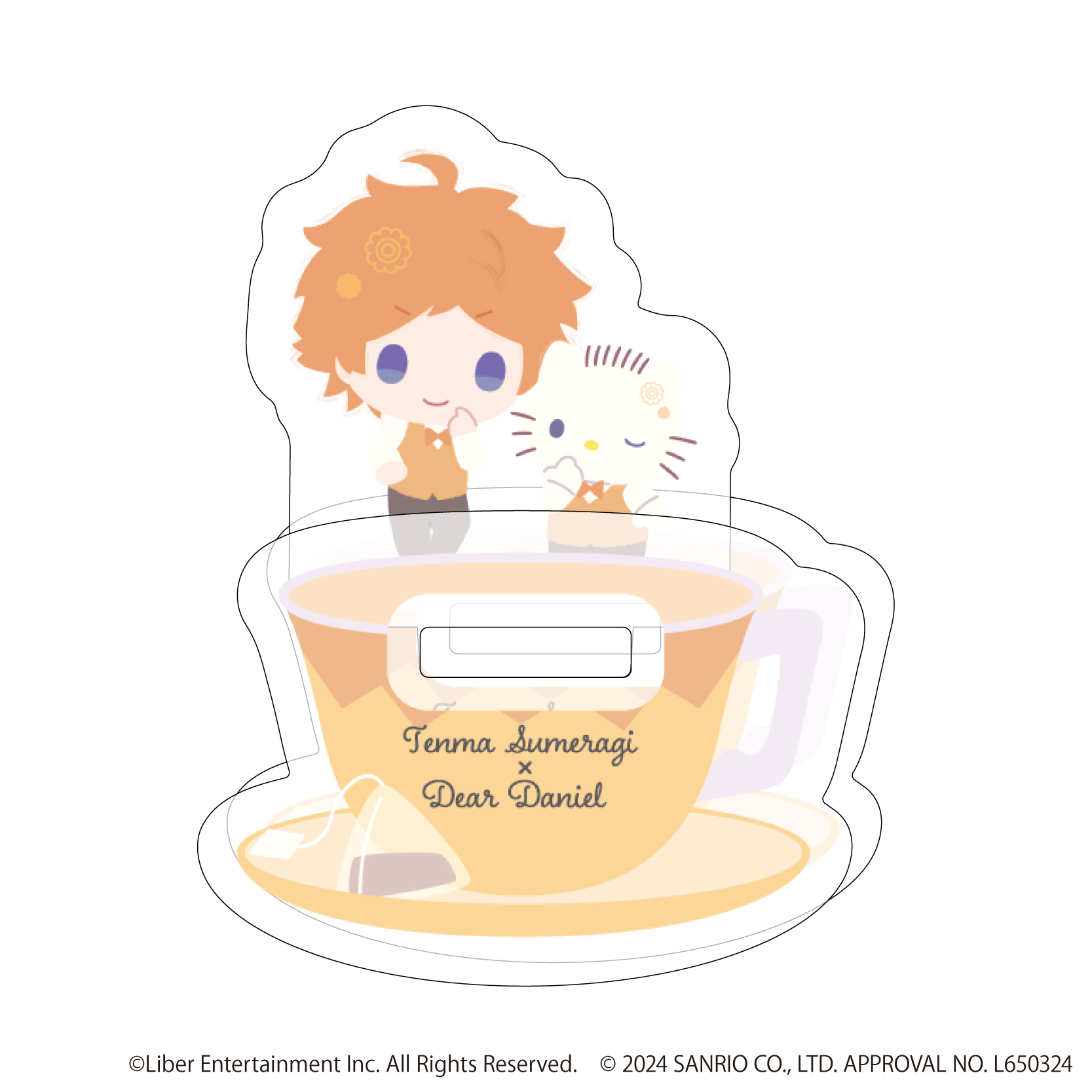 A3!×Sanrio characters_ゆらゆらアクリルスタンド 07/皇 天馬×ディアダニエル(ミニキャライラスト)