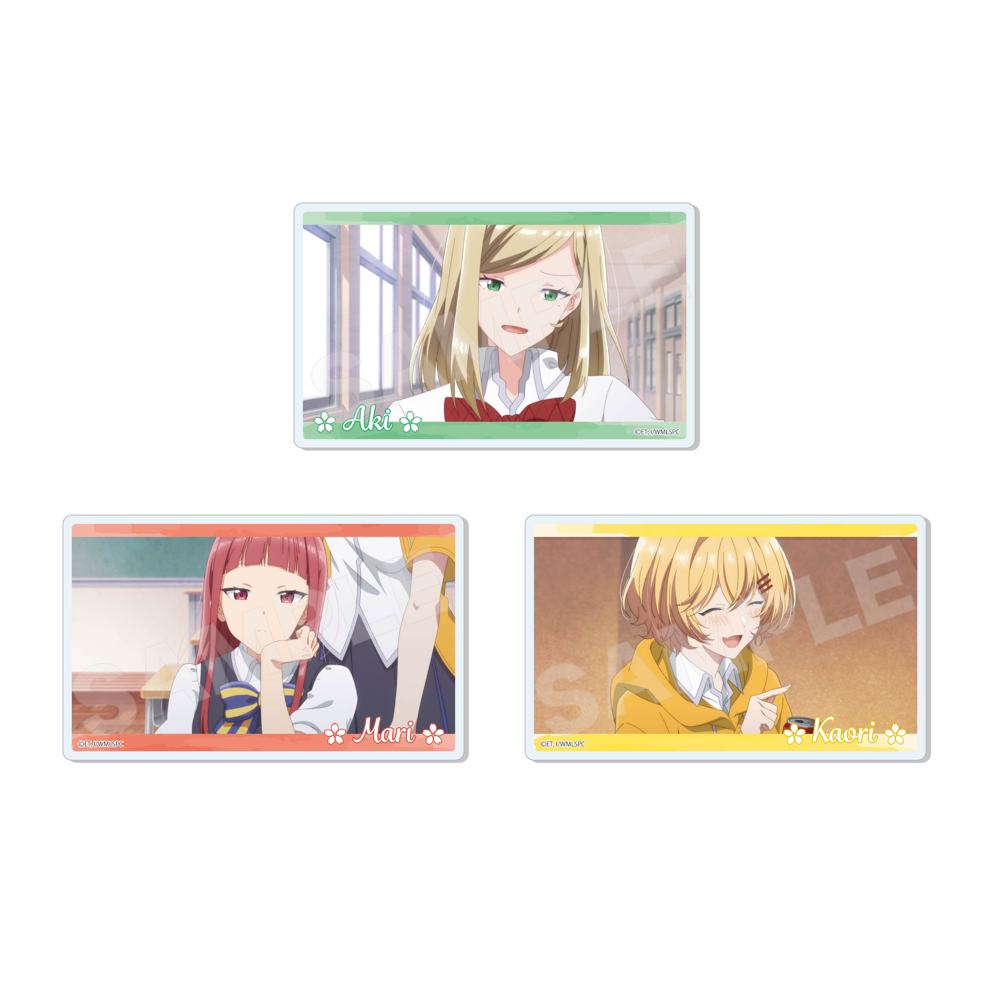 ささやくように恋を唄う名場面アクリルコースター（コンプリートセット） ささやくように恋を唄う 名場面アクリルコースター コンプセット