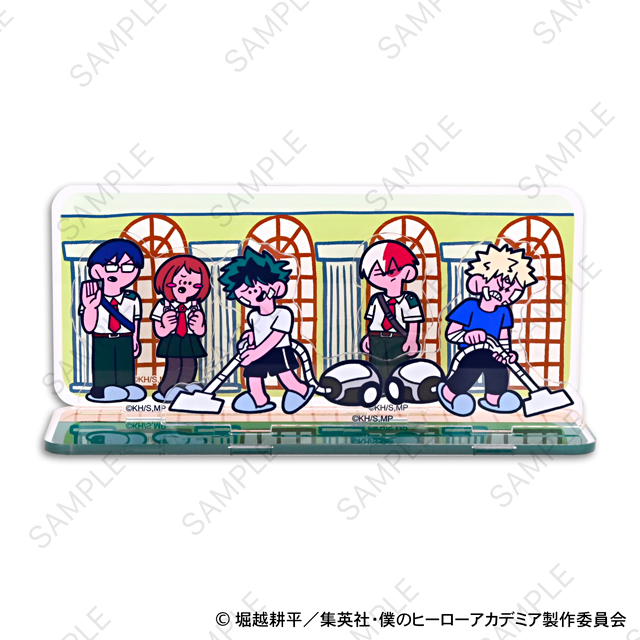 僕のヒーローアカデミア_アクリルジオラマ(お掃除)