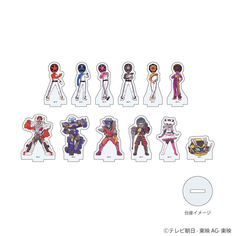 爆上戦隊ブンブンジャー_アクリルぷちスタンド01/BOX(全12種)(グラフ