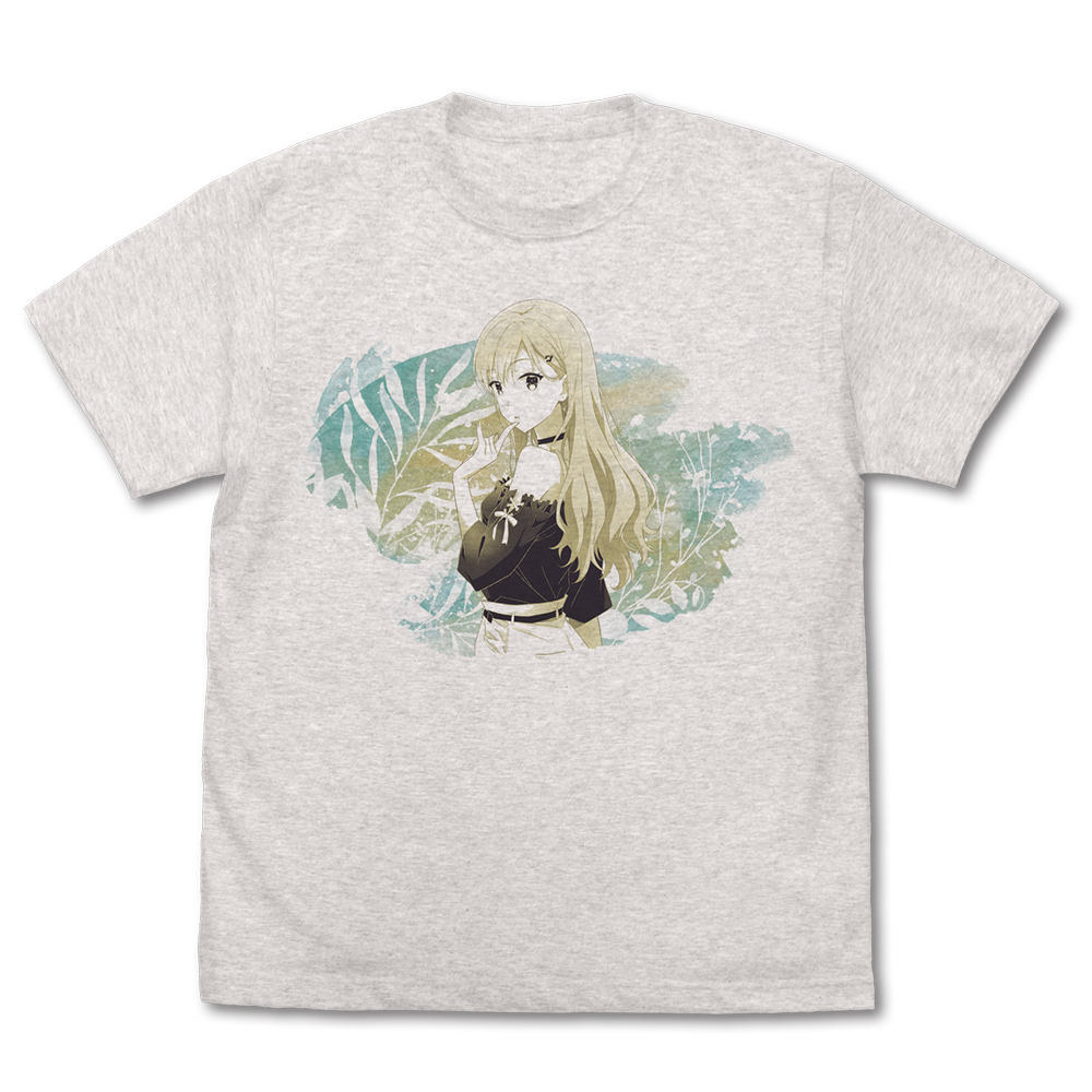 義妹生活_Lサイズ_綾瀬沙季 ウォーターカラー Tシャツ/OATMEAL