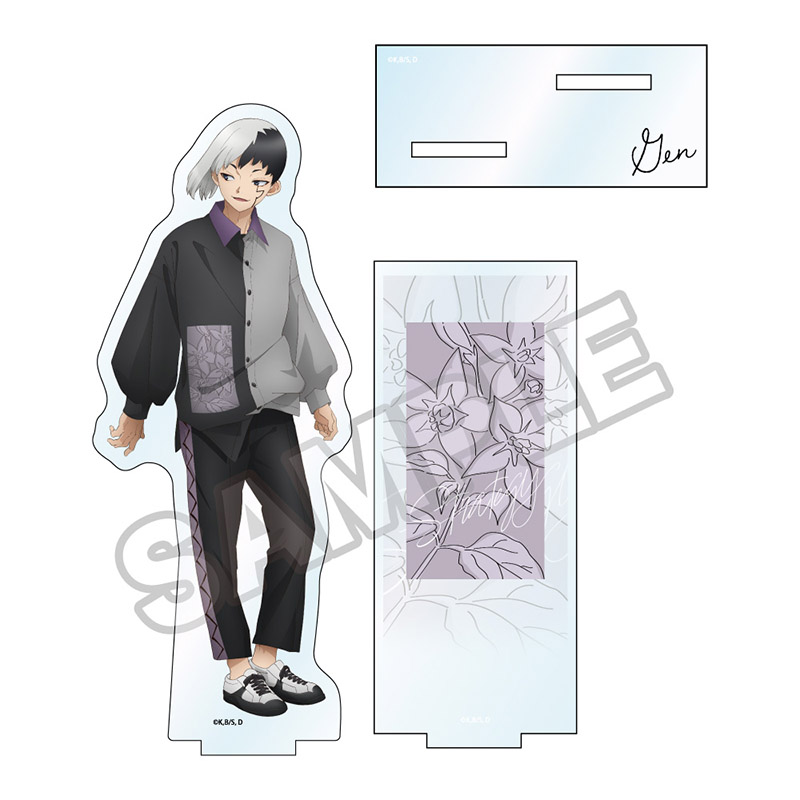 Dr.STONE ドクターストーン_Monotone Street アクリルスタンド あさぎりゲン