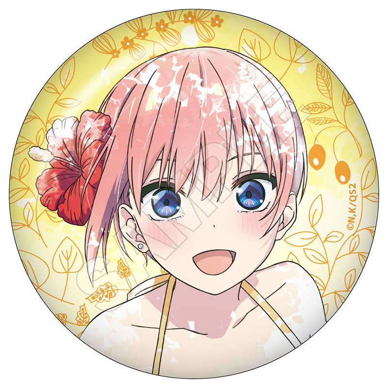 五等分の花嫁*_缶バッジ こもれびアート 中野一花