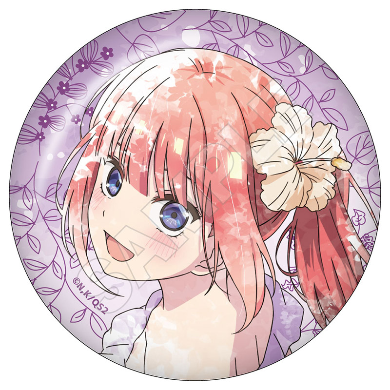 五等分の花嫁*_缶バッジ こもれびアート 中野二乃