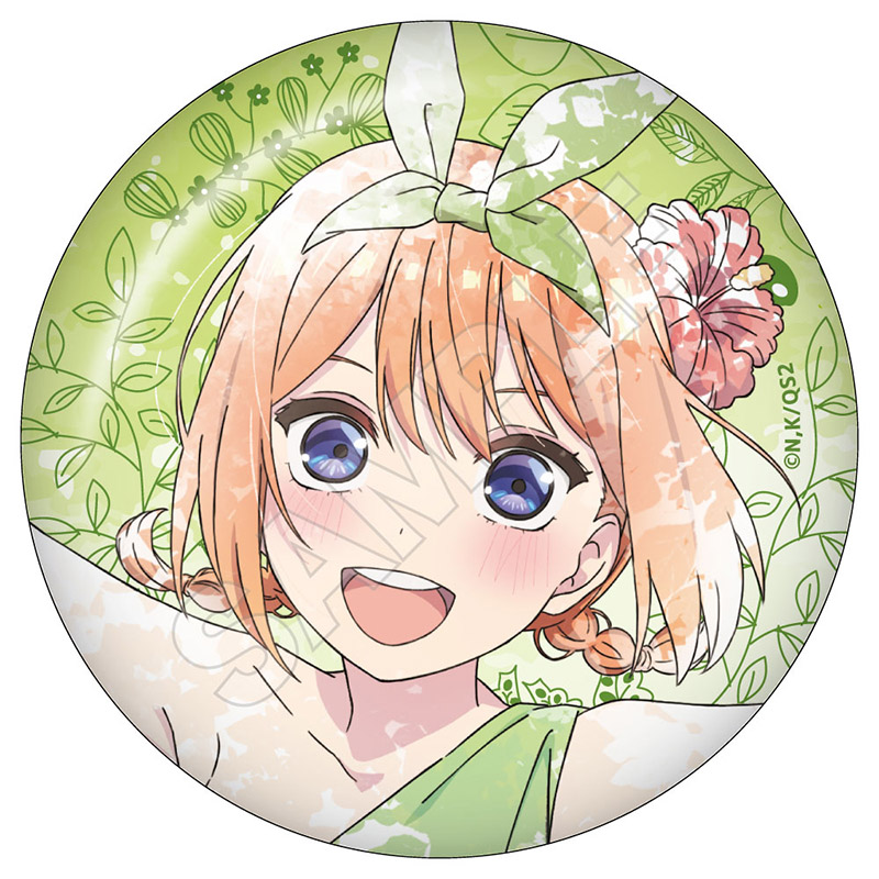 五等分の花嫁*_缶バッジ こもれびアート 中野四葉