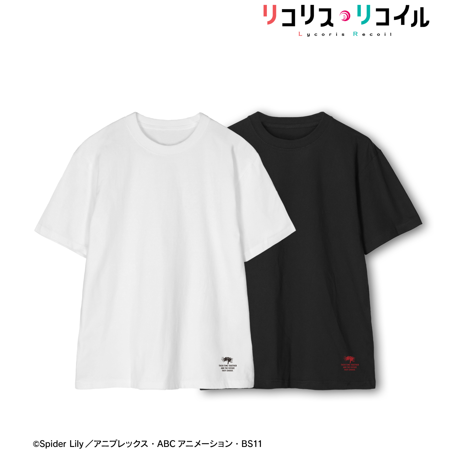 リコリス・リコイル_Mサイズ_錦木千束 パックTシャツ2Pセットメンズ