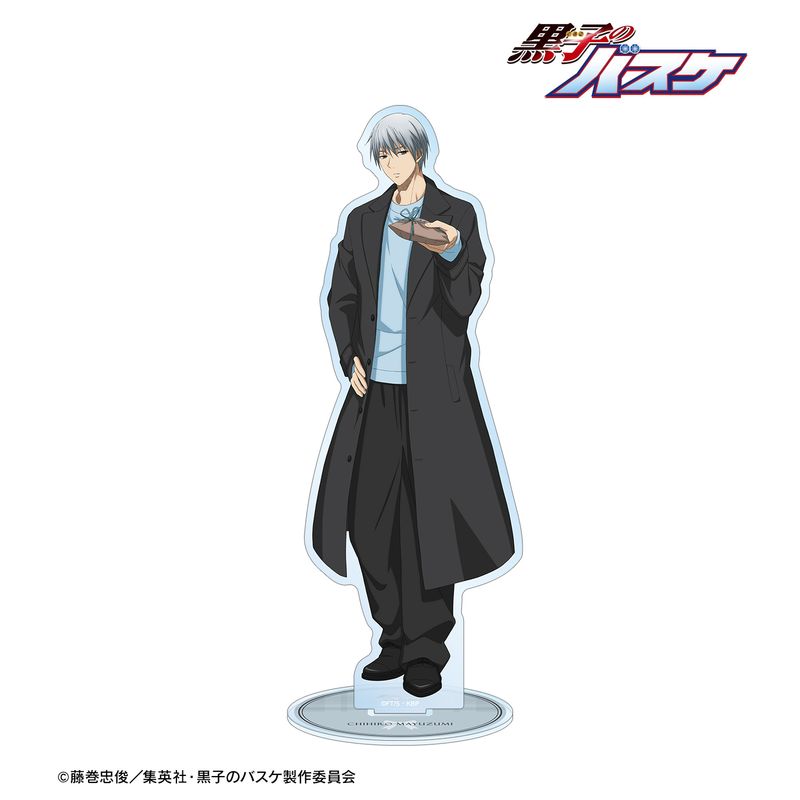 黒子のバスケ 黒バス 黛千尋 最強ジャンプ 選手名鑑カード 黒子のバスケ_描き下ろし 黛 千尋 プレゼントver. BIGアクリルスタンド