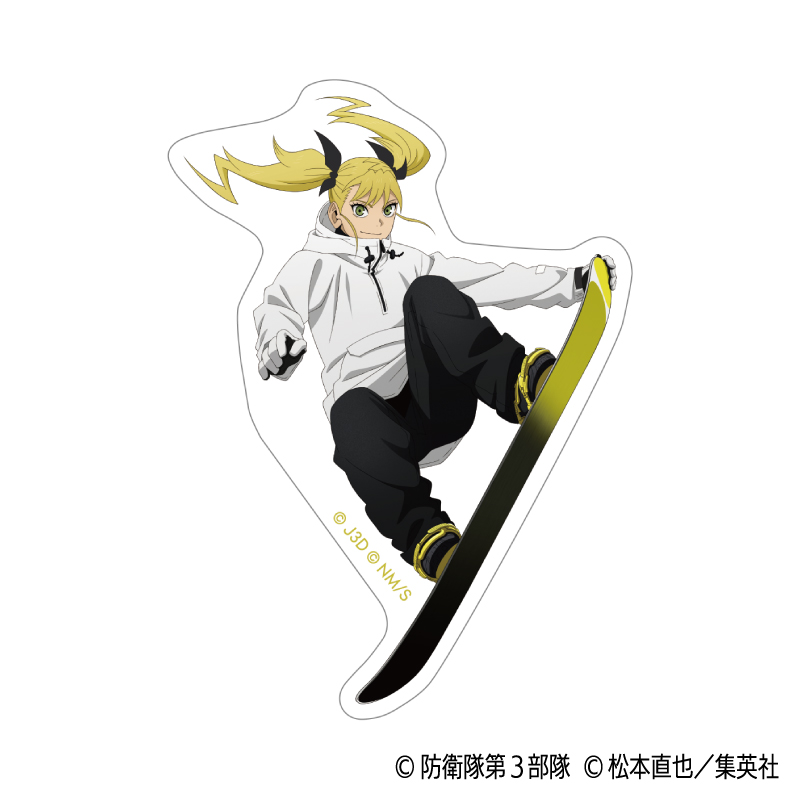 怪獣８号_ダイカットステッカー／四ノ宮キコル