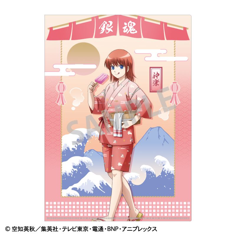 銀魂_A4シングルクリアファイル＿神楽 | 銀魂公式グッズ | colleize
