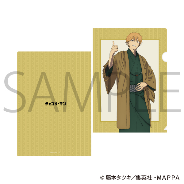 チェンソーマン_クリアファイル／デンジ　和装