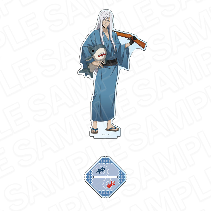 家庭教師ヒットマンREBORN! リボーン_デカアクリルスタンド スクアーロ 夏祭り ver.