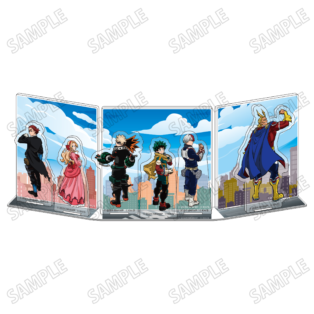 劇場版 第4弾 僕のヒーローアカデミア THE MOVIE ユアネクスト_描き下ろしアクリルジオラマ