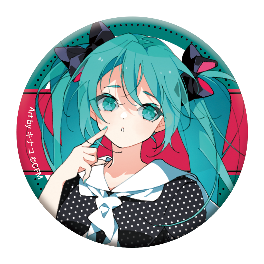 初音ミクシリーズ_キャラバッジコレクション　【BOX／6パック入り】