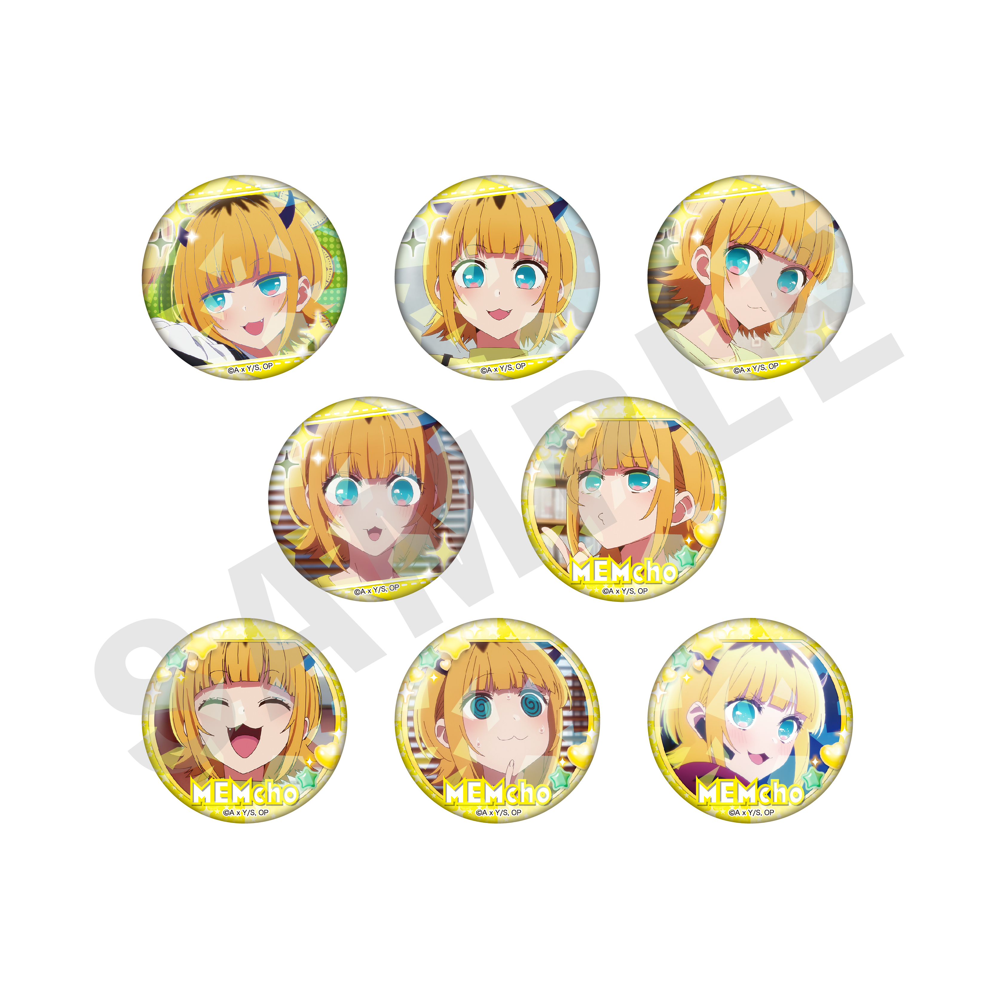 【推しの子】_?favorite series? トレーディング推し缶バッジ（MEMちょ）（全8種）【BOX/8個入り】