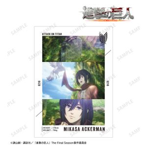 진격의 거인_미카사 장면사 A3 매트 가공 포스터 vol.3