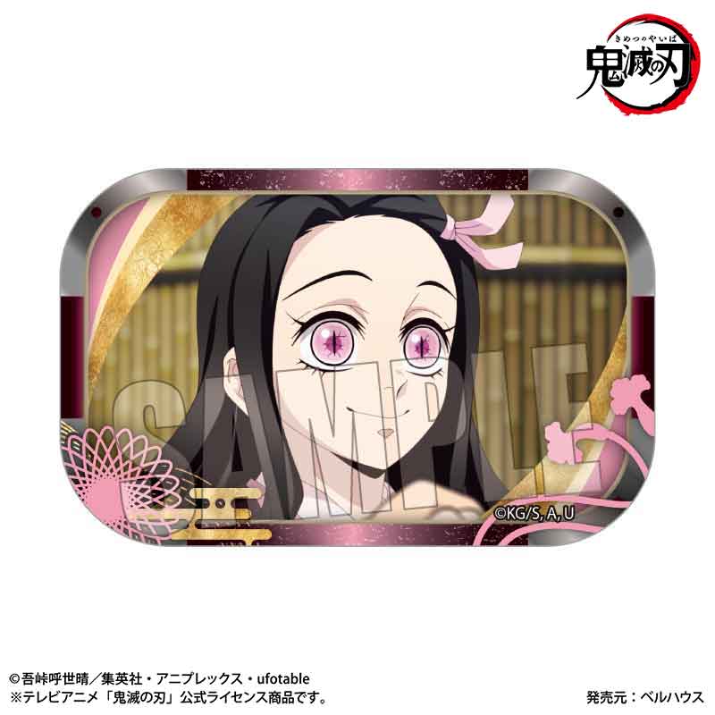 鬼滅の刃 柱稽古編_メモリーズスクエア缶バッジ 竈門 禰豆子