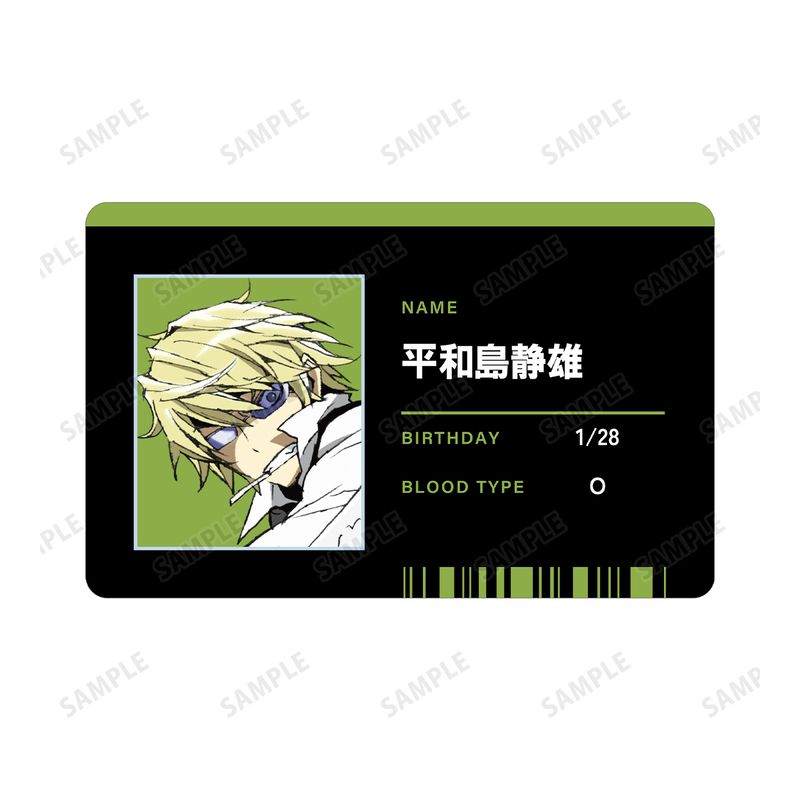 プリズムコネクト　デュラララ!! 平和島静雄直筆サイン　カード Prism Connect/Durarara!!]池袋最強の男 平和島 静雄 01-059 SR Foil