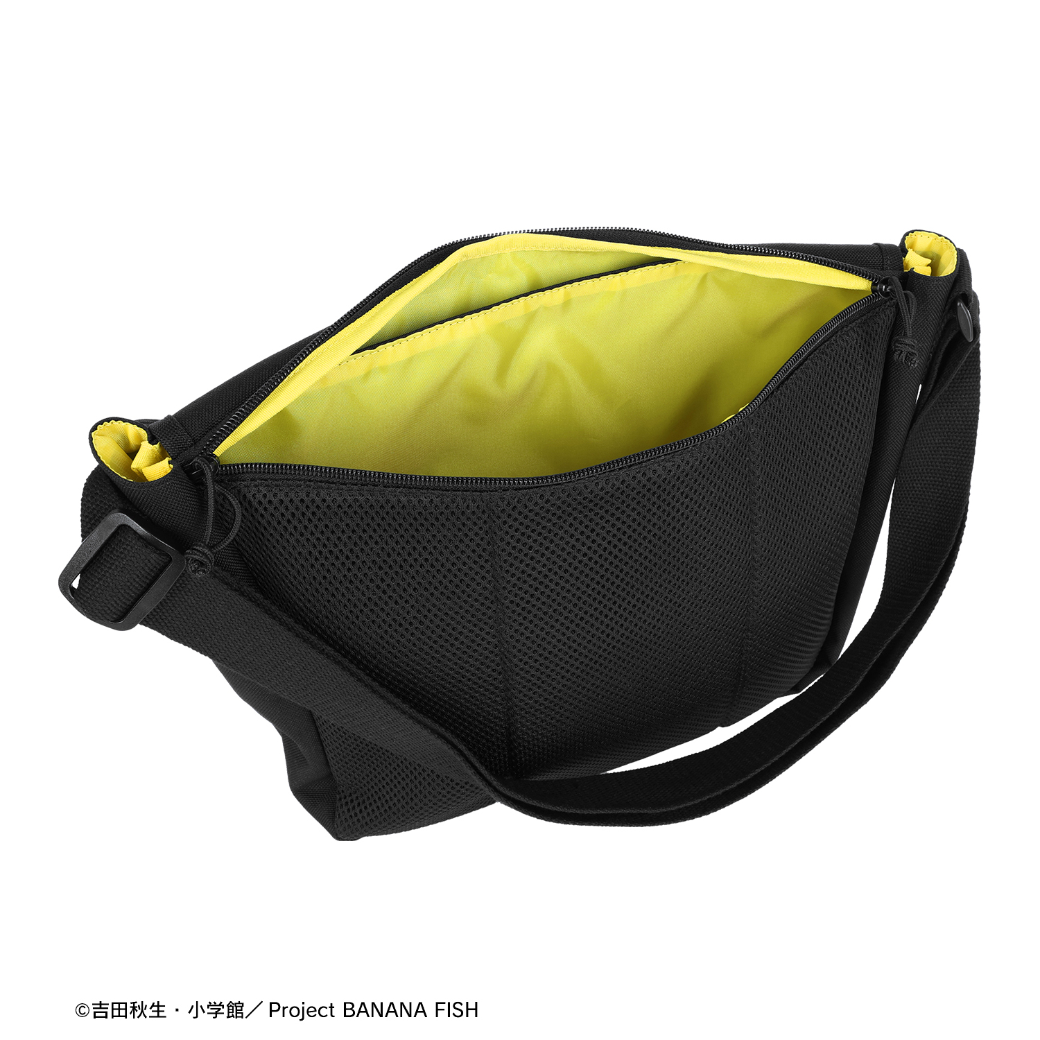 BANANA FISH_ステッカーデザイン風コーデュラナイロンメッセンジャー