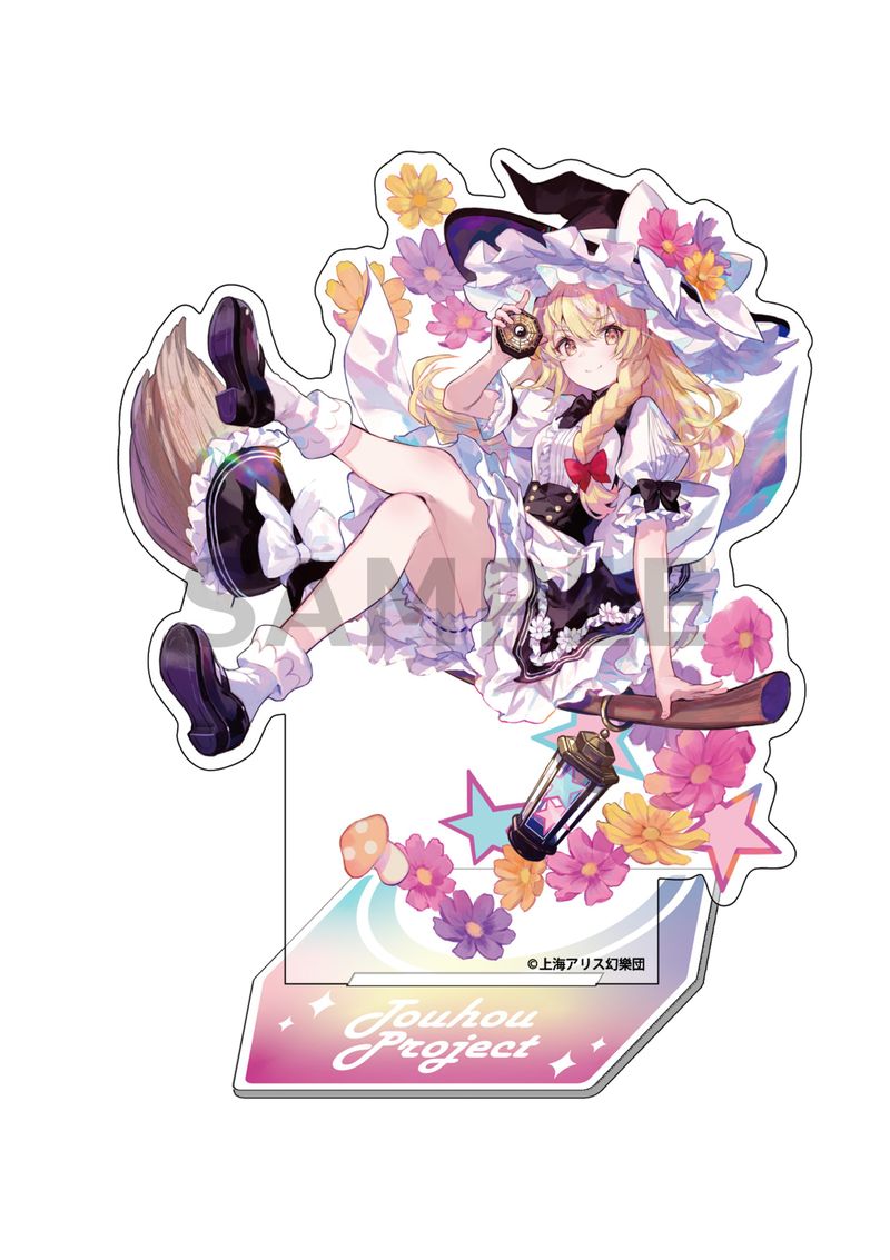 東方Project_キャラクターアクリルスタンド 26 霧雨魔理沙 illust.藤