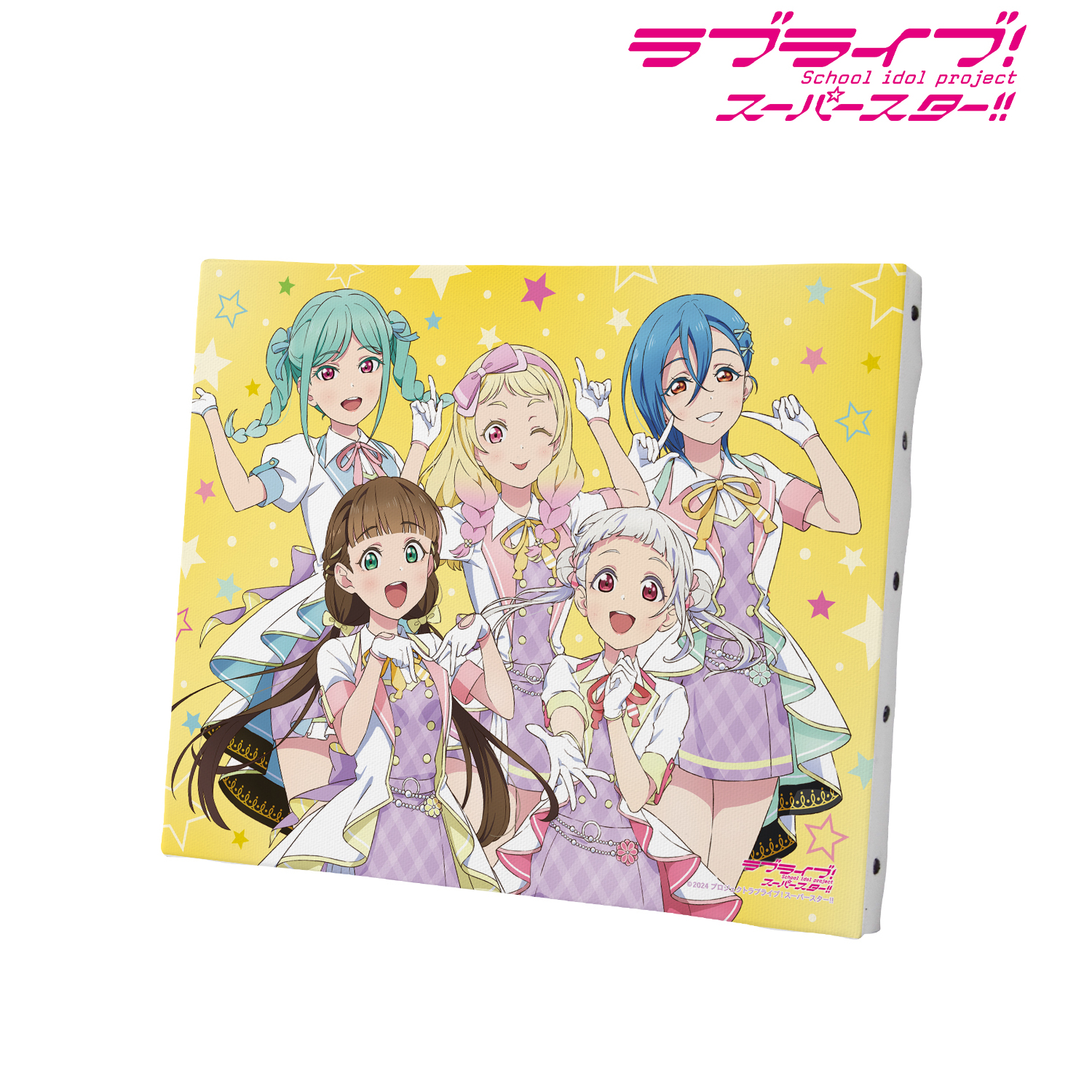 ラブライブ！スーパースター!!_描き下ろし 5yncri5e! MIRACLE NEW STORYver. キャンバスボード