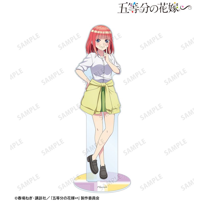 五等分の花嫁∽_描き下ろし 中野二乃 衣装交換ver. 第2弾 特大アクリル