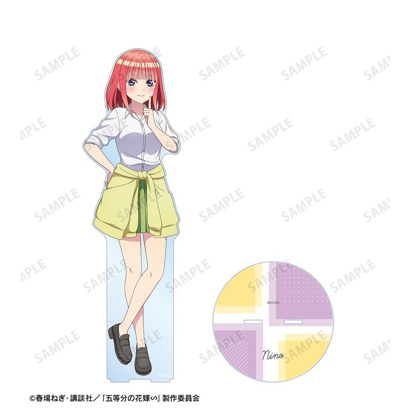 五等分の花嫁∽_描き下ろし 中野二乃 衣装交換ver. 第2弾 特大アクリル