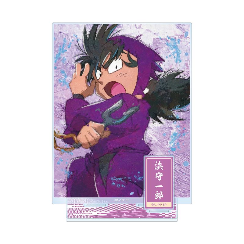 忍たま乱太郎_浜守一郎 grunge CANVAS パーツ付きBIGアクリルスタンド