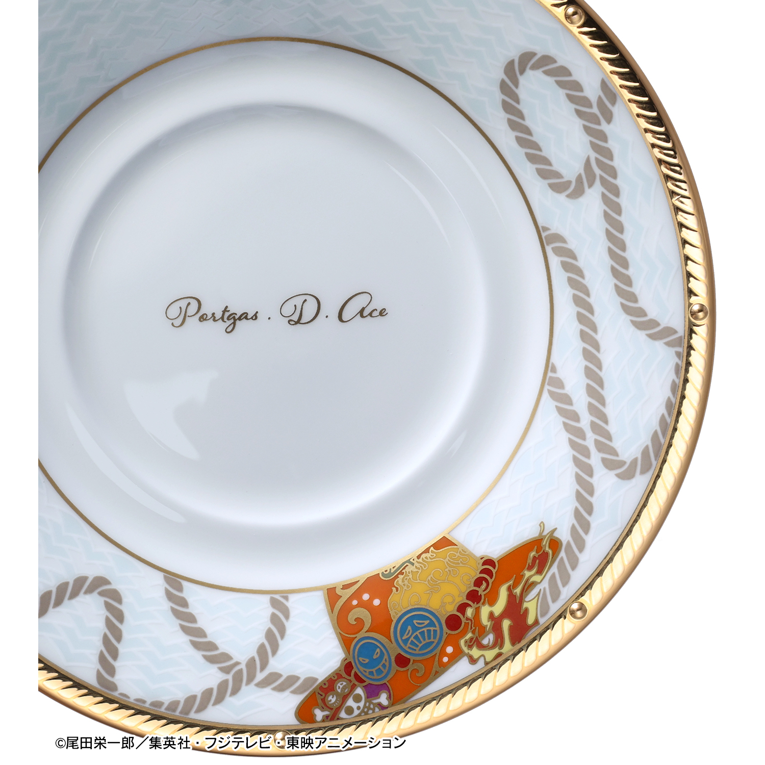 ONE PIECE_ノリタケコラボ ポートガス・D・エース カップ＆ソーサー
