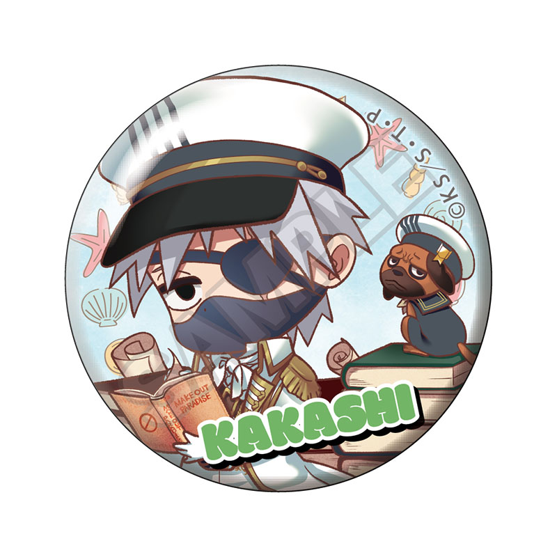 NARUTO-ナルト- 疾風伝_petitry マリンルック 缶バッジ 【BOX／6パック