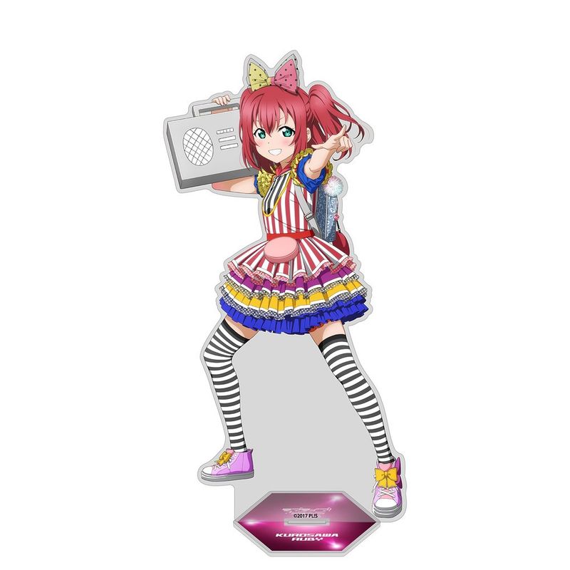 ラブライブ サンシャイン　黒澤ルビィ アクリルスタンド ～永久stage～ ラブライブ!サンシャイン!!_描き下ろし 黒澤ルビィ アクリルスタンド