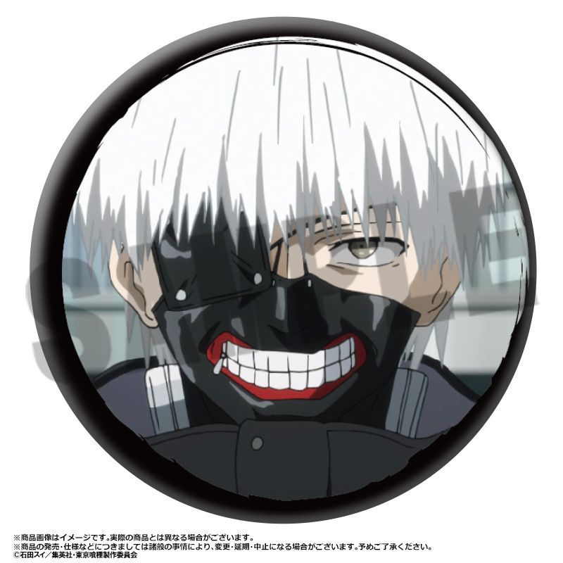 東京喰種トーキョーグール_トレーディング缶バッジ【BOX／9パック入り