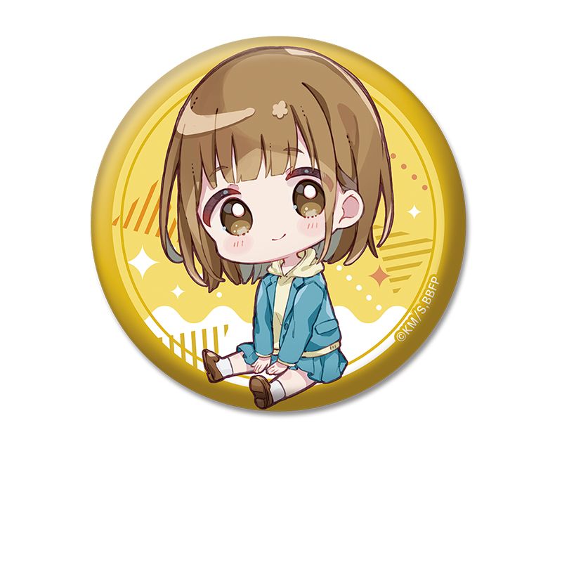 アオのハコ_ぺたん娘缶バッジ 鹿野 千夏(制服) | アオのハコ公式グッズ
