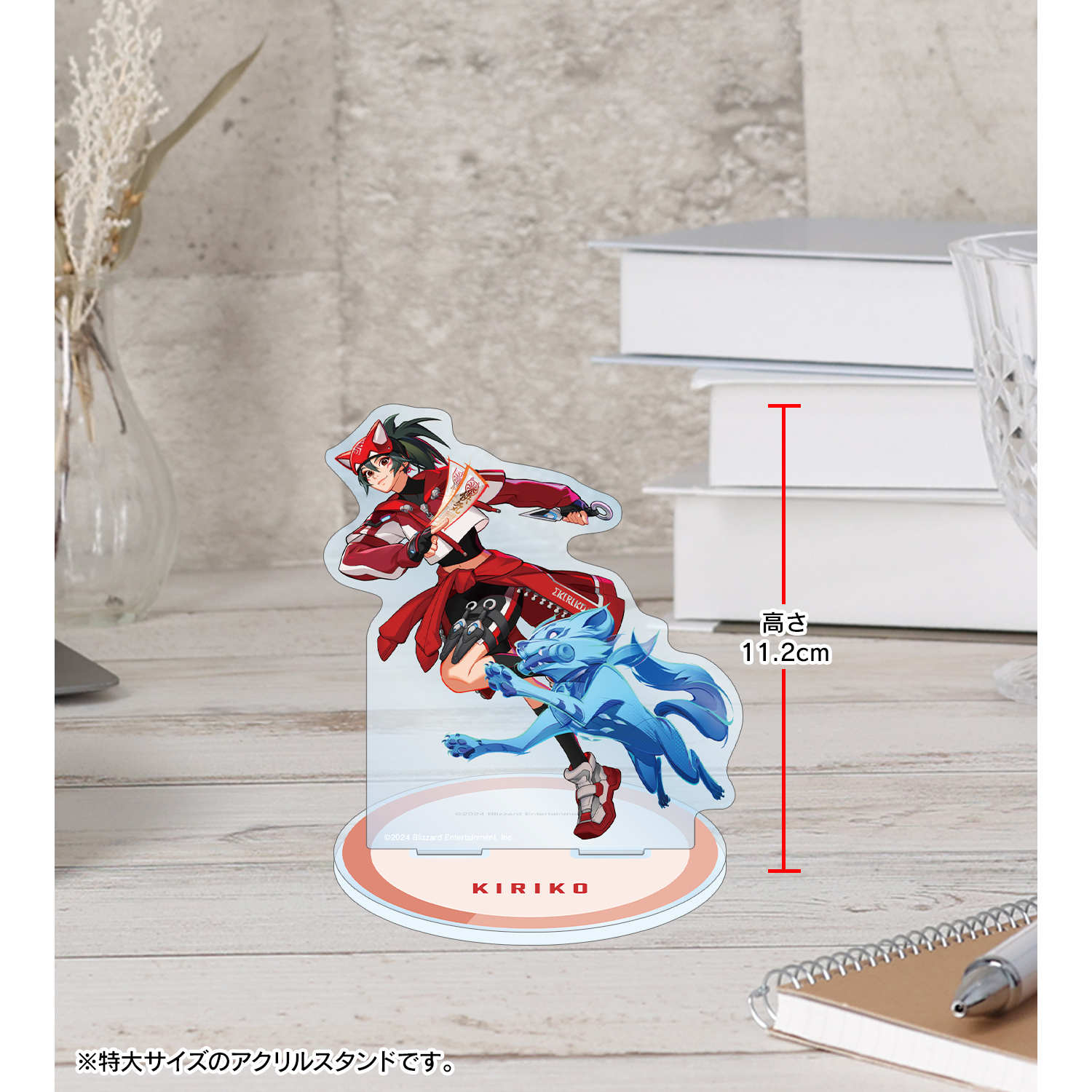 オーバーウォッチ 2_描き下ろし キリコ ストリートver. 特大アクリル
