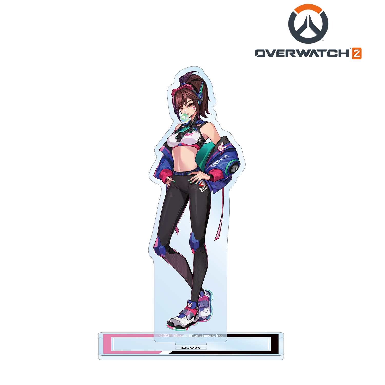 オーバーウォッチ 2_POKImariさんイラスト D.Va BIGアクリル