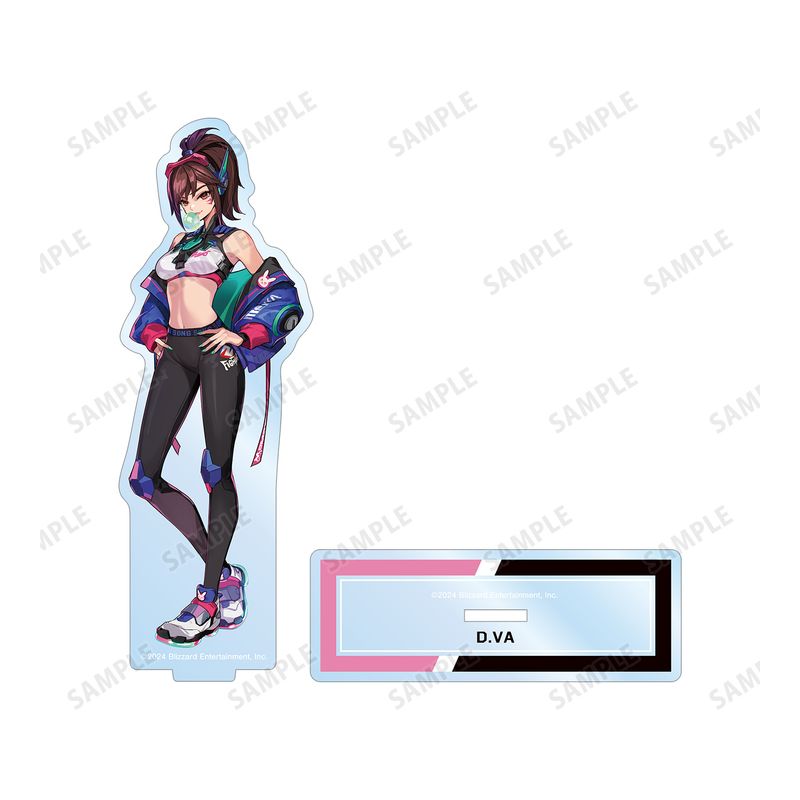 オーバーウォッチ 2_POKImariさんイラスト D.Va BIGアクリルスタンド