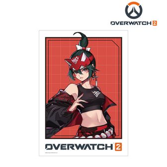 オーバーウォッチ OVERWATCH RED東京タワー マルチデスクマット オーバーウォッチ 2_描き下ろし 集合 ストリートver. マルチデスク