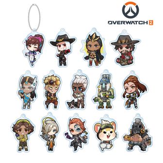 オーバーウォッチ キャラクターキーホルダー 10個セット overwatch オーバーウォッチ キャラクターキーホルダー 10個セット overwatch