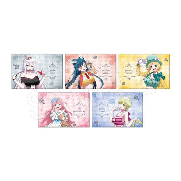 魔都精兵のスレイブ_トレーディングレクタングル缶バッジ アリスVer.【BOX／5個入り】