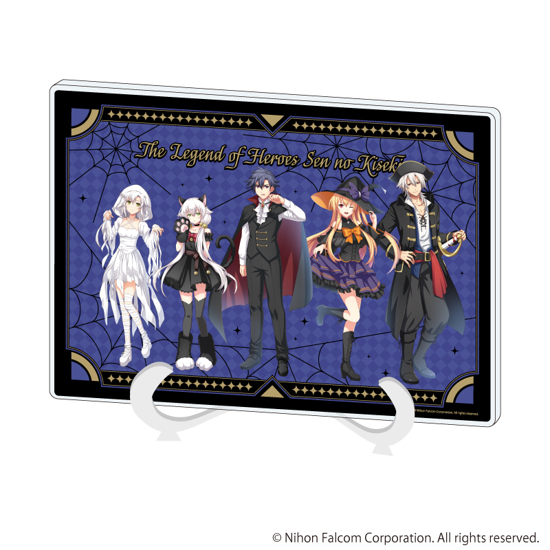 英雄伝説 閃の軌跡_(A5サイズ)_アクリルアートボード02/整列デザイン ハロウィンver.(描き起こしイラスト)