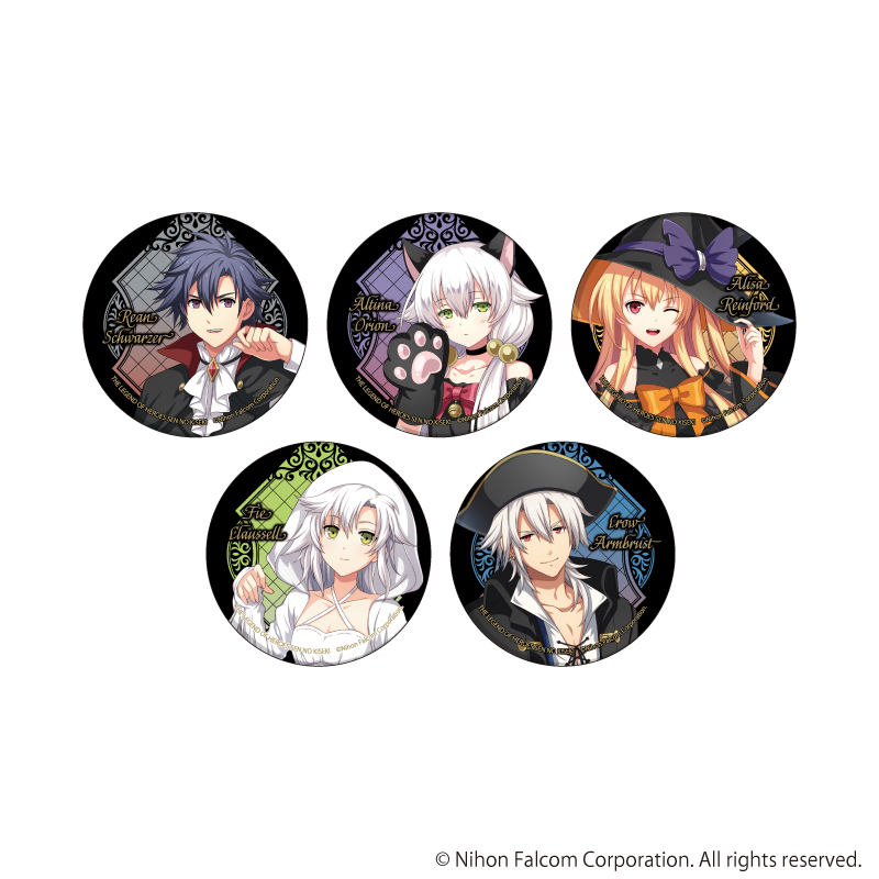 軌跡シリーズ ファルコム 黎の軌跡 閃の軌跡 創の軌跡 缶バッジ アクチャ 軌跡シリーズ ファルコム 黎の軌跡 閃の軌跡 創の軌跡 缶バッジ