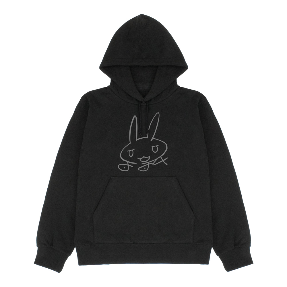 メイドインアビス 烈日の黄金郷_サイズM_ナナチのサイン プルオーバーパーカー/BLACK