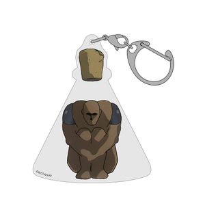 장송의프리렌_탈출용골렘 아크릴 멀티키링