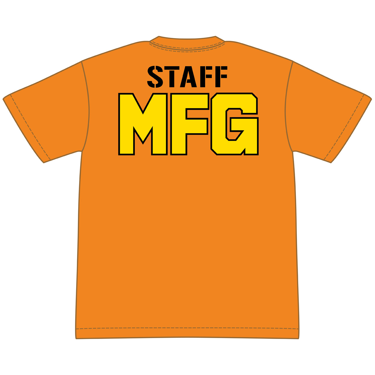 MFゴースト_Mサイズ_MFGスタッフTシャツ